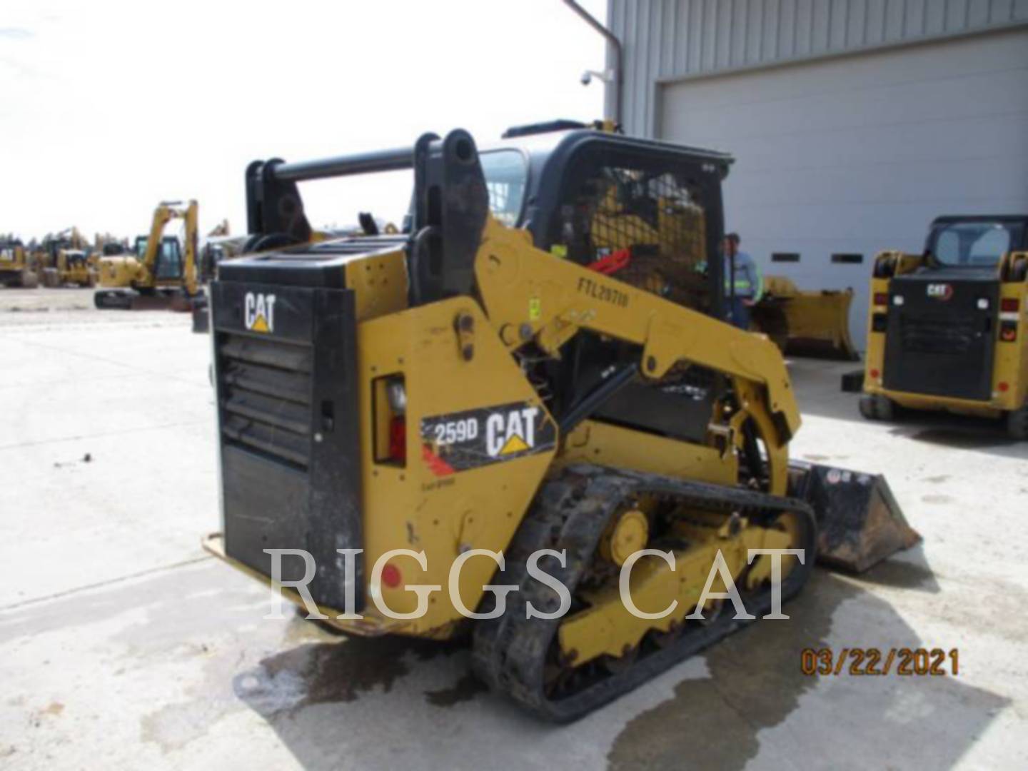 2019 Caterpillar 259D Compact Track Loader