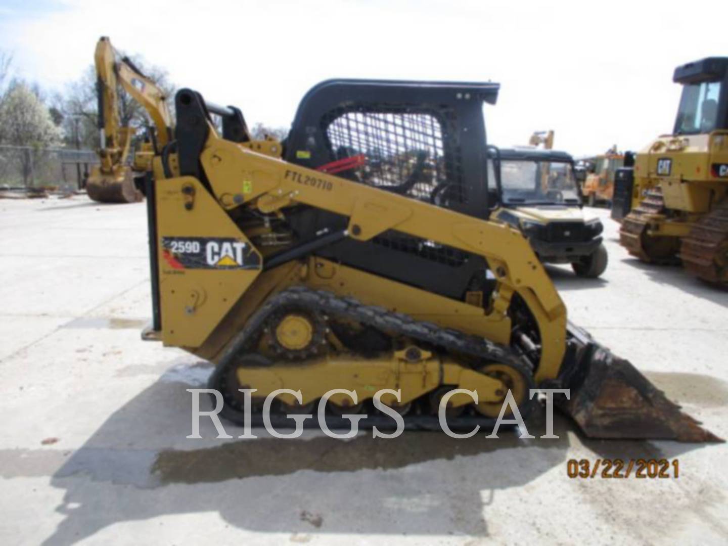 2019 Caterpillar 259D Compact Track Loader