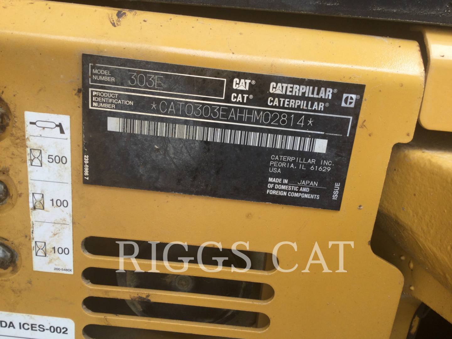 2018 Caterpillar 303E Excavator