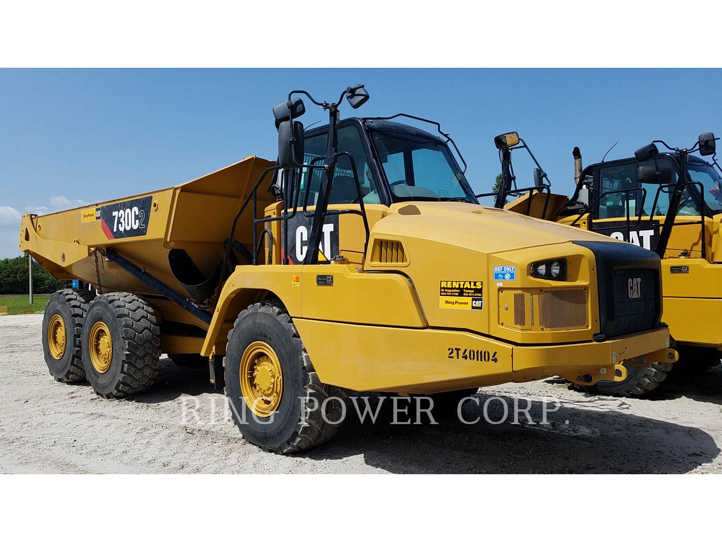 2018 Caterpillar 730C2TG Articulated Truck