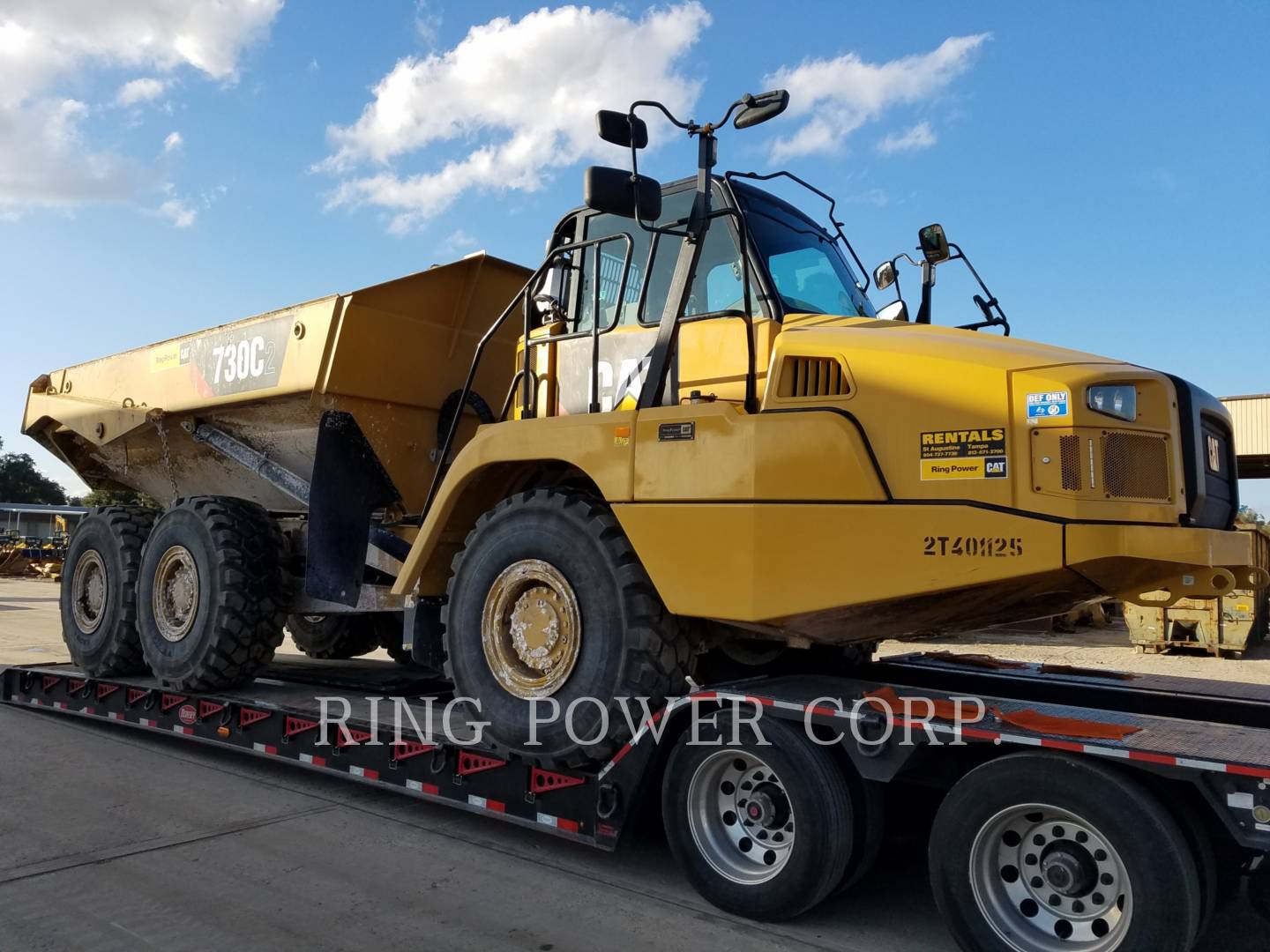 2018 Caterpillar 730C2TG Articulated Truck