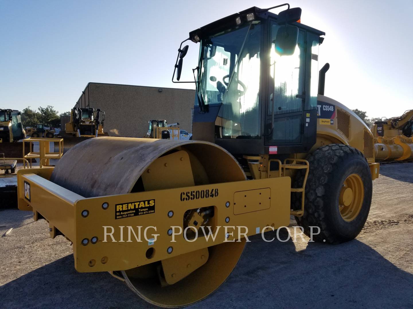 2019 Caterpillar CS54BCAB Vibratory Double