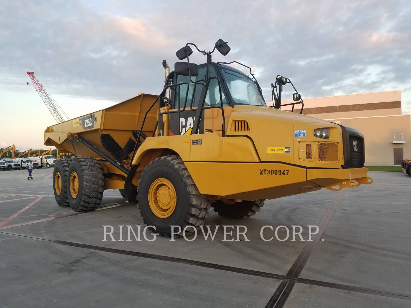 2019 Caterpillar 725C2TG Articulated Truck