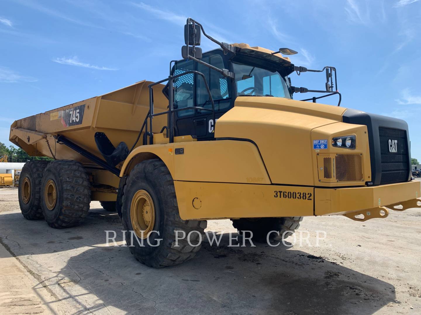 2018 Caterpillar 745TG Articulated Truck