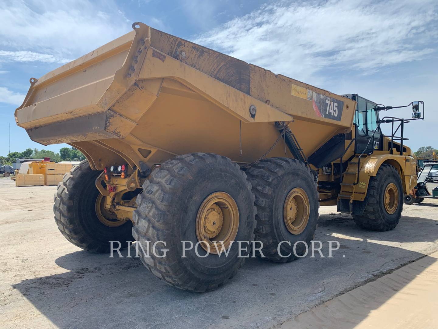 2018 Caterpillar 745TG Articulated Truck