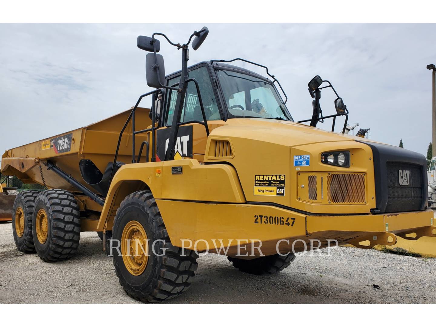 2018 Caterpillar 725C2TG Articulated Truck