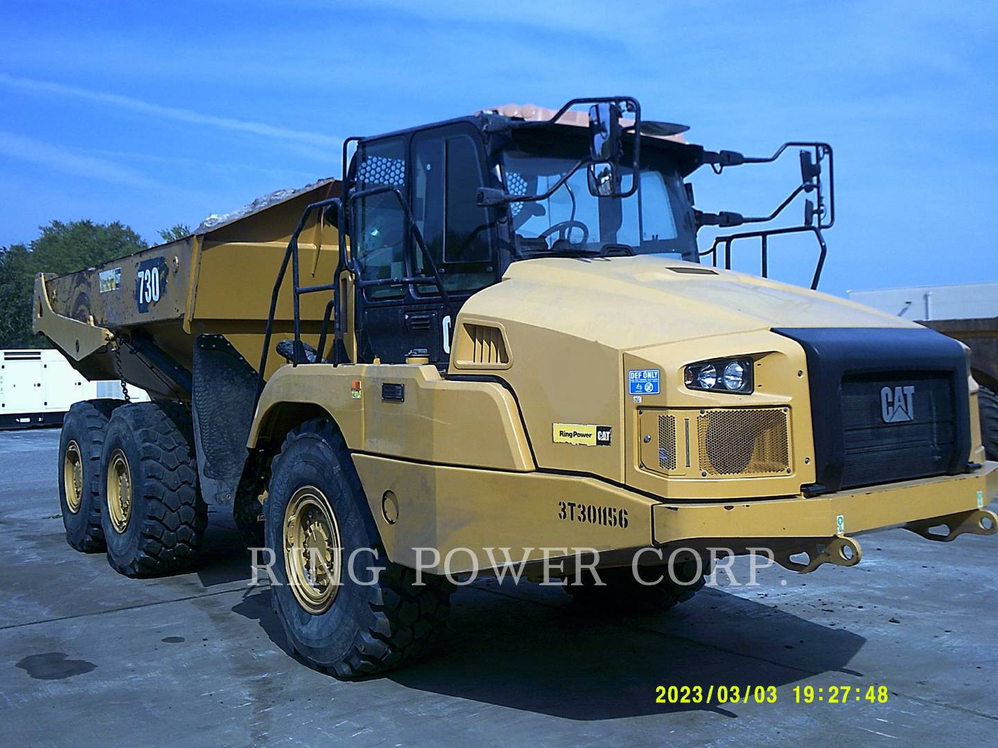 2020 Caterpillar 730TG Articulated Truck