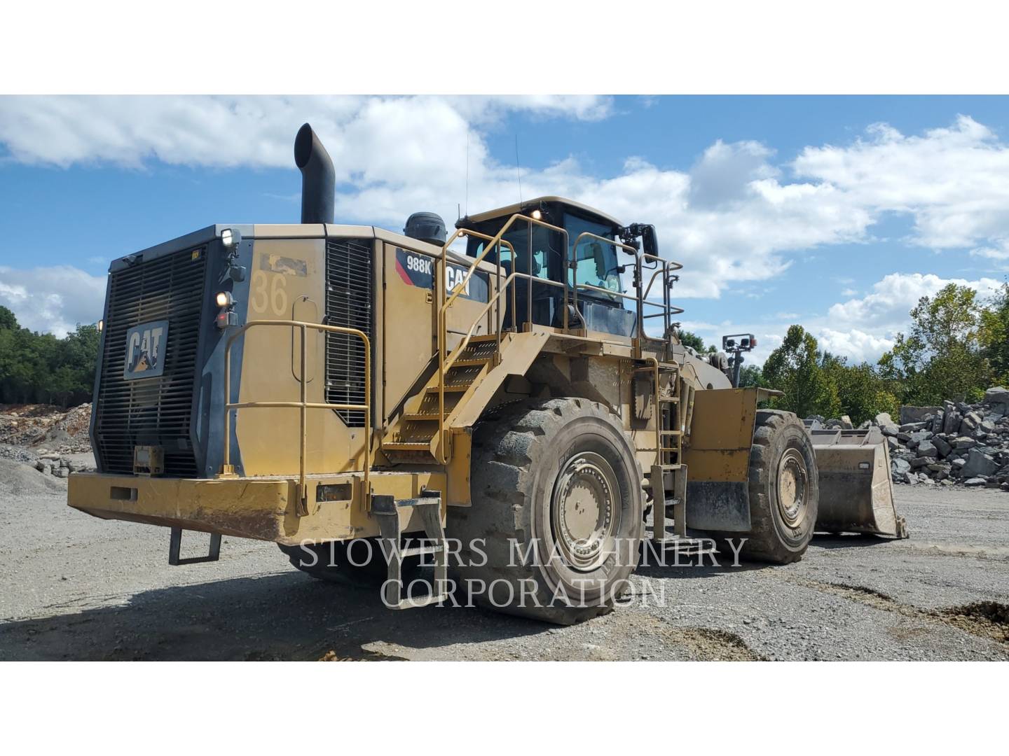 2015 Caterpillar 988K Wheel Loader