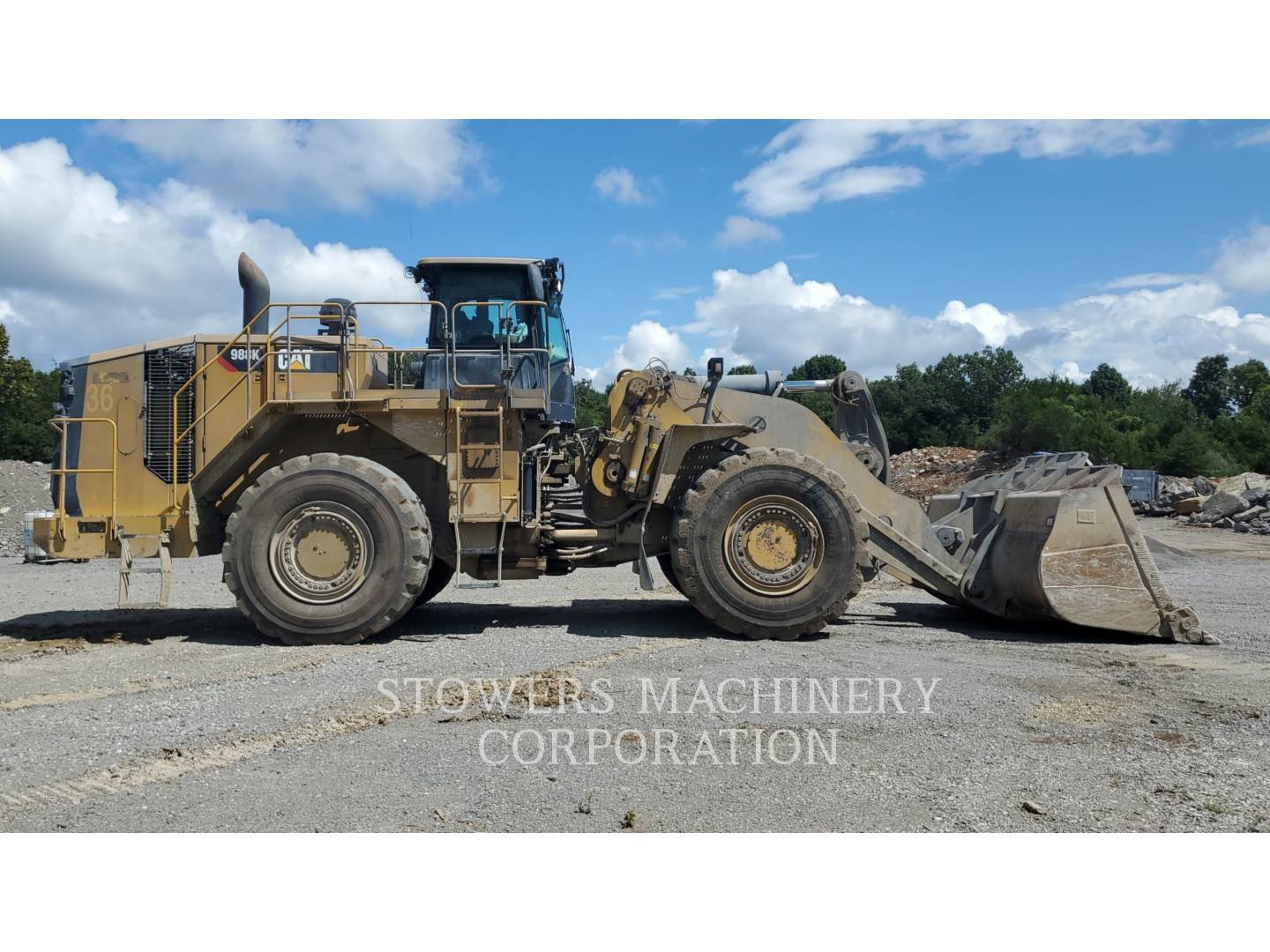 2015 Caterpillar 988K Wheel Loader