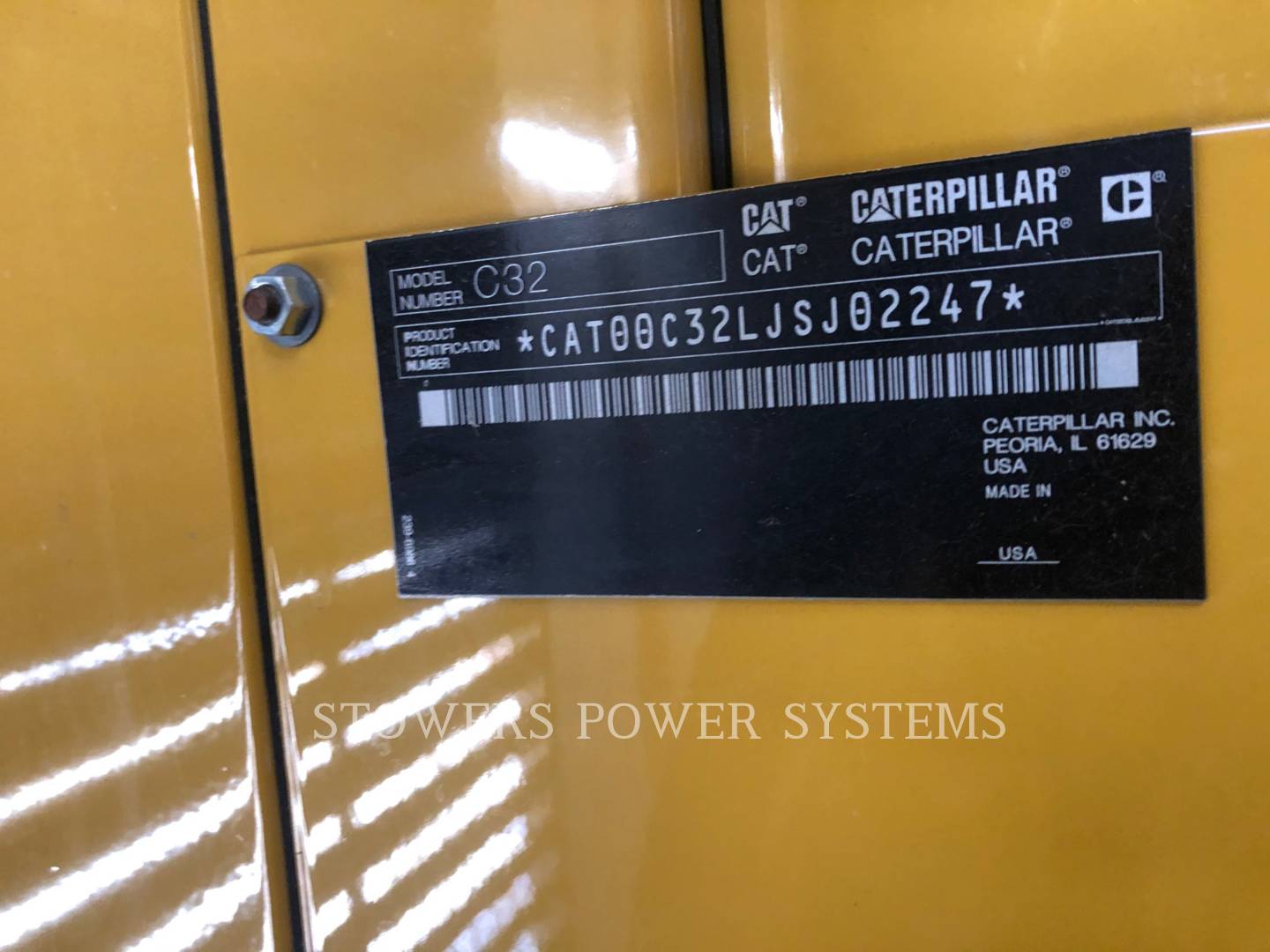 2012 Caterpillar C32 Power Plant