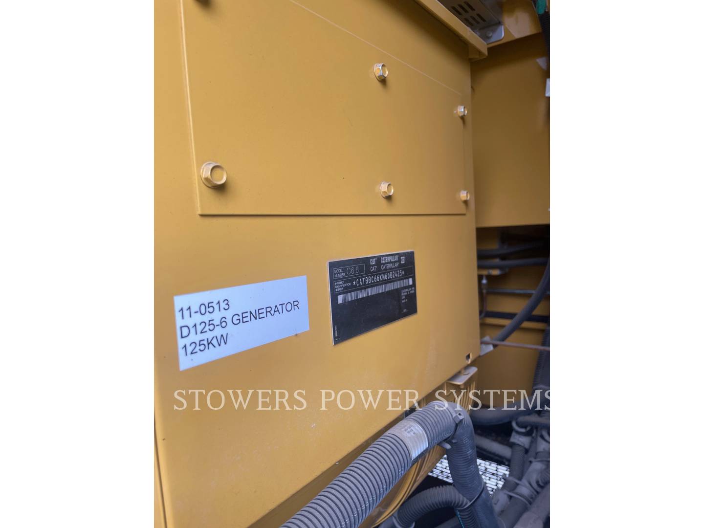 2011 Caterpillar C6.6 125KW Power Plant