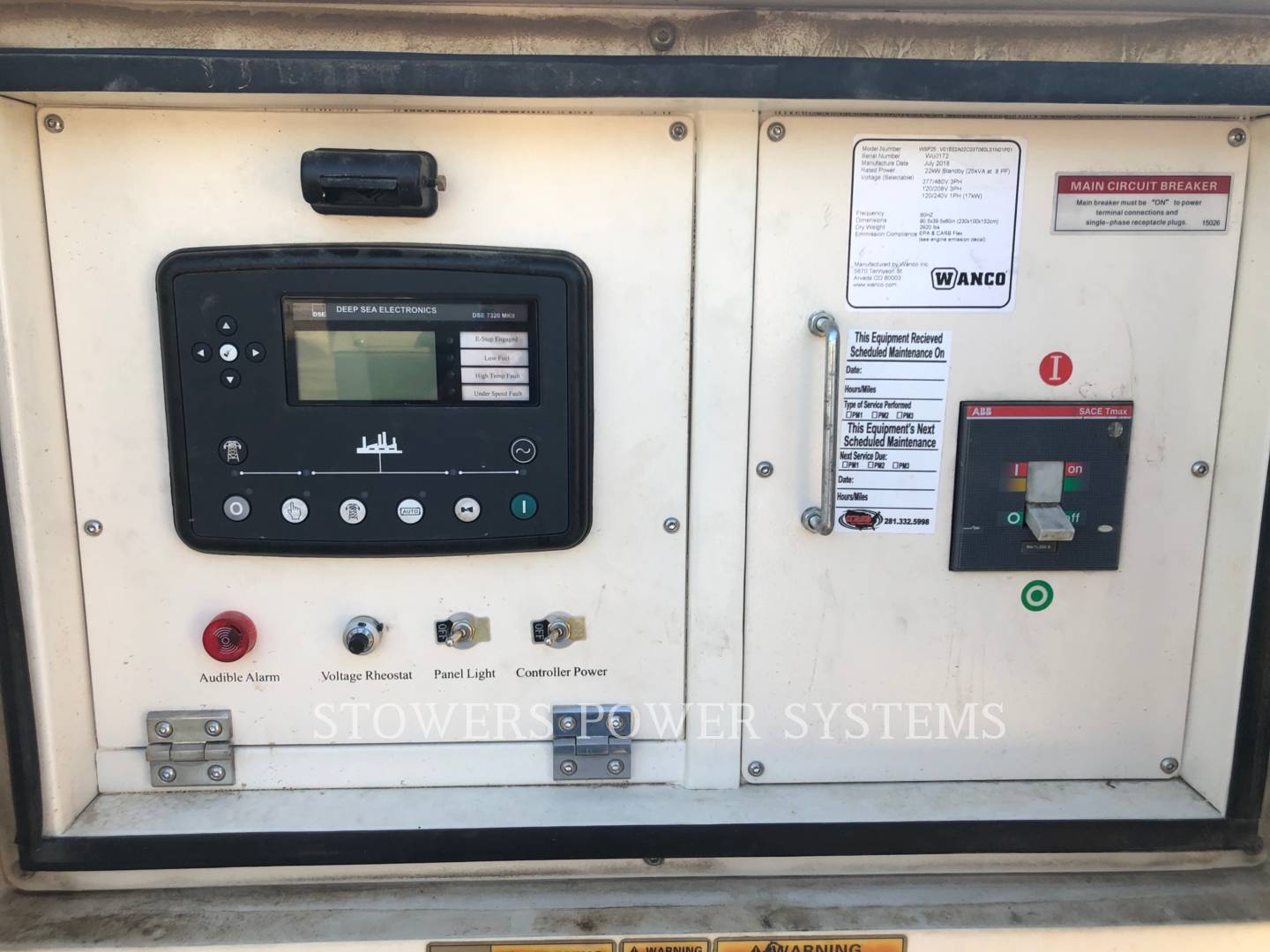 2018 Misc WSP25 Generator