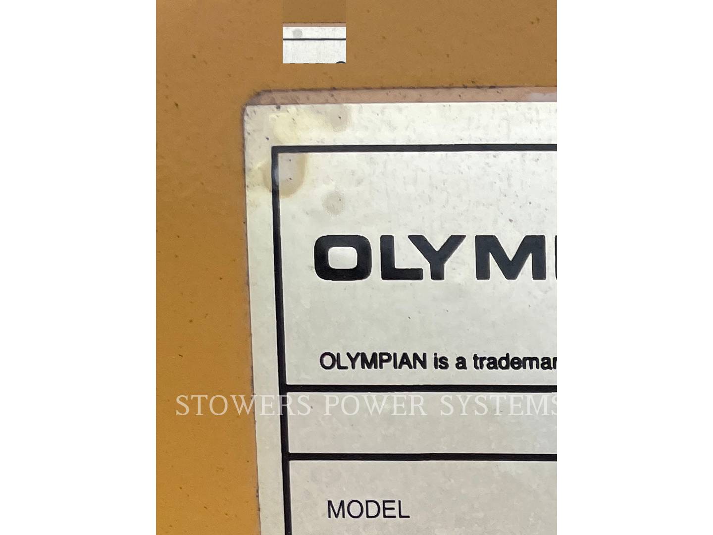 2003 Olympian D60P3 Power Plant