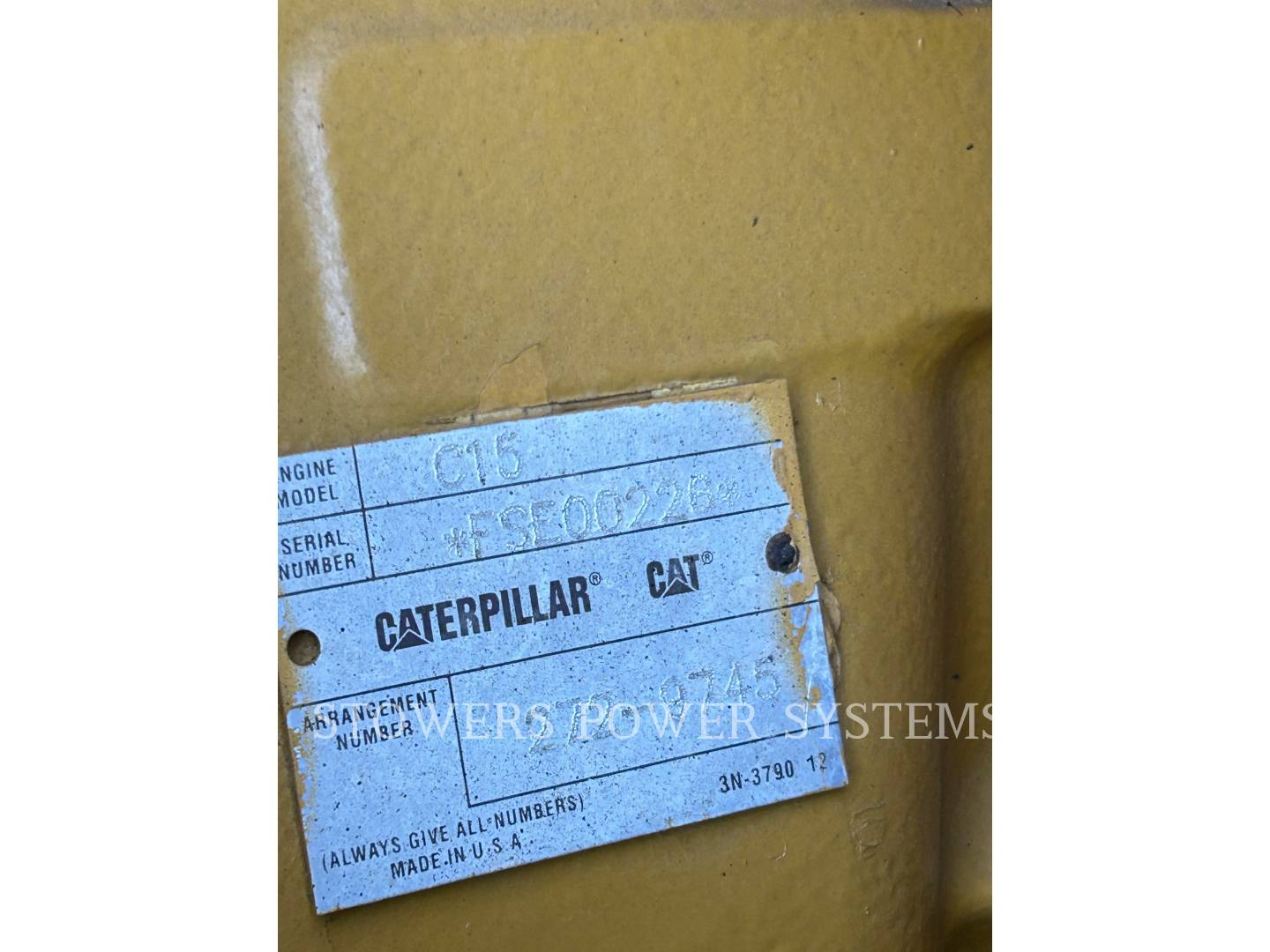 2006 Caterpillar XQ-400 Generator