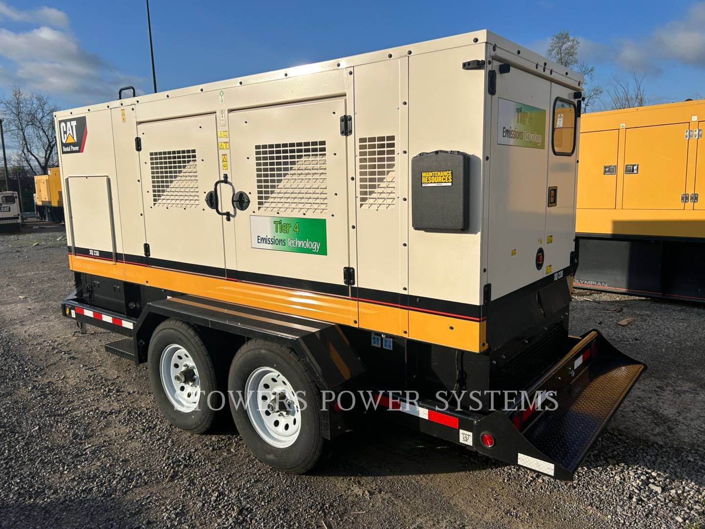 2019 Caterpillar XQ230 T4F Generator