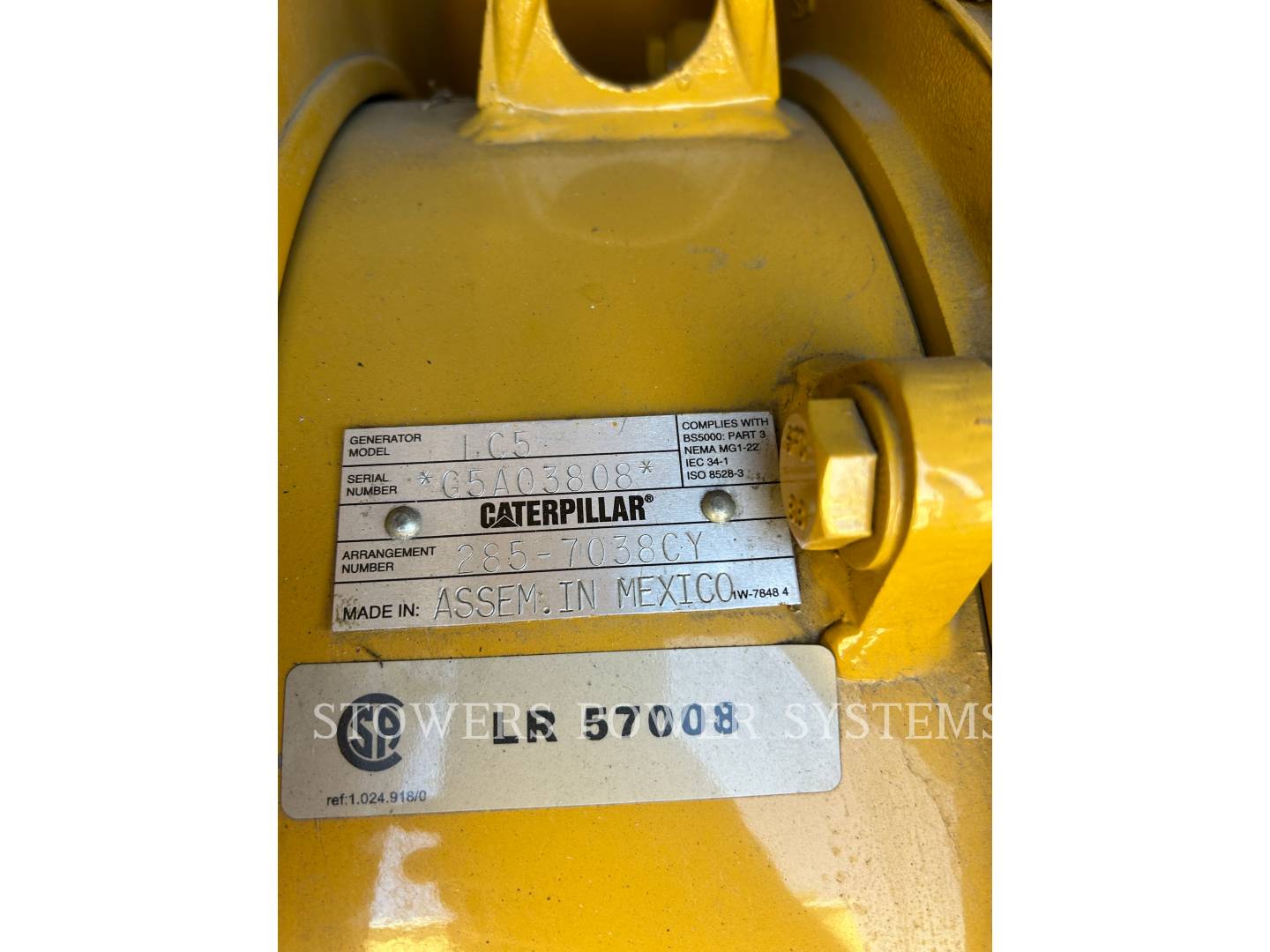 2010 Caterpillar D175-2 Generator