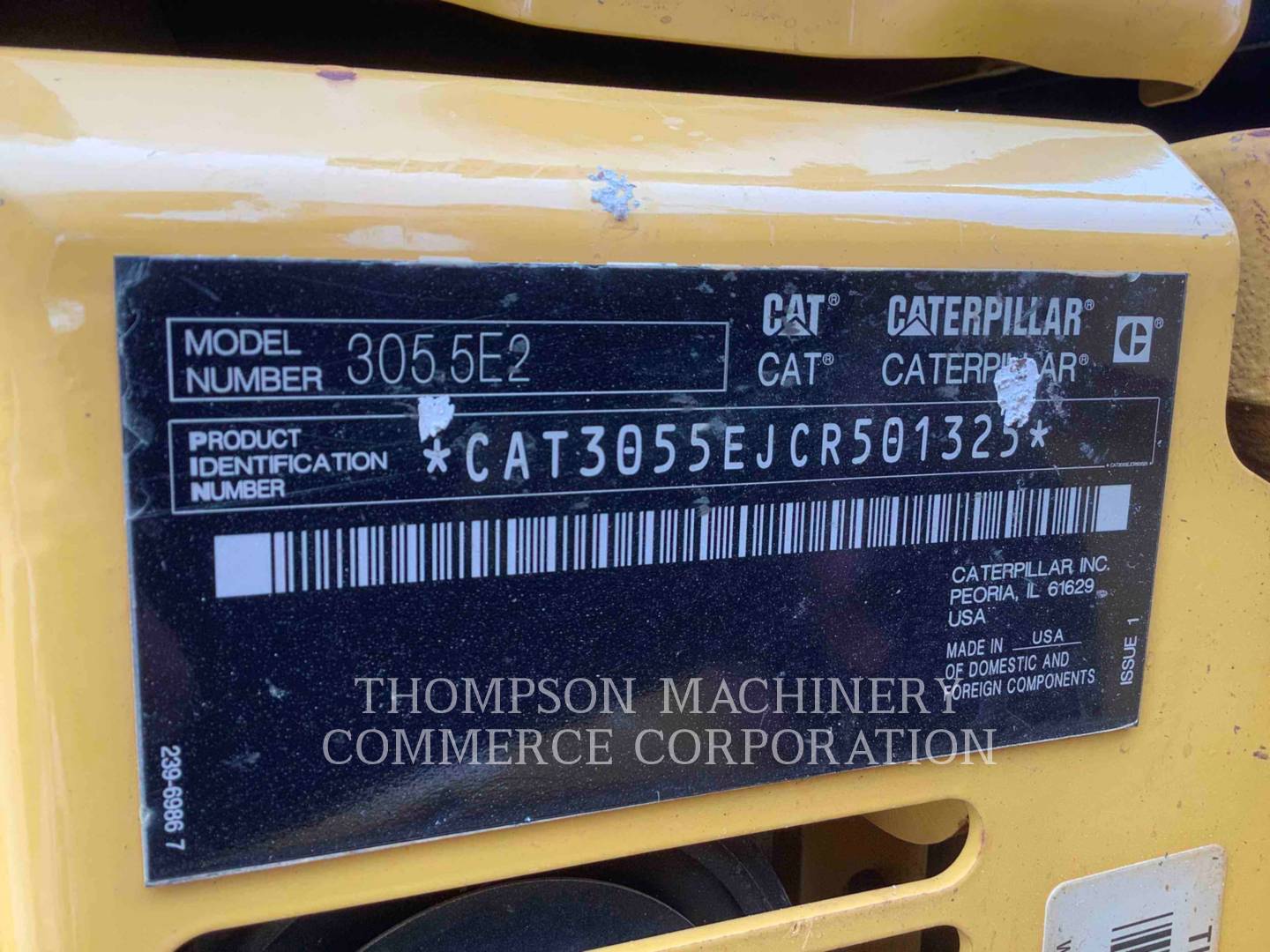 2016 Caterpillar 305.5E2CR Excavator