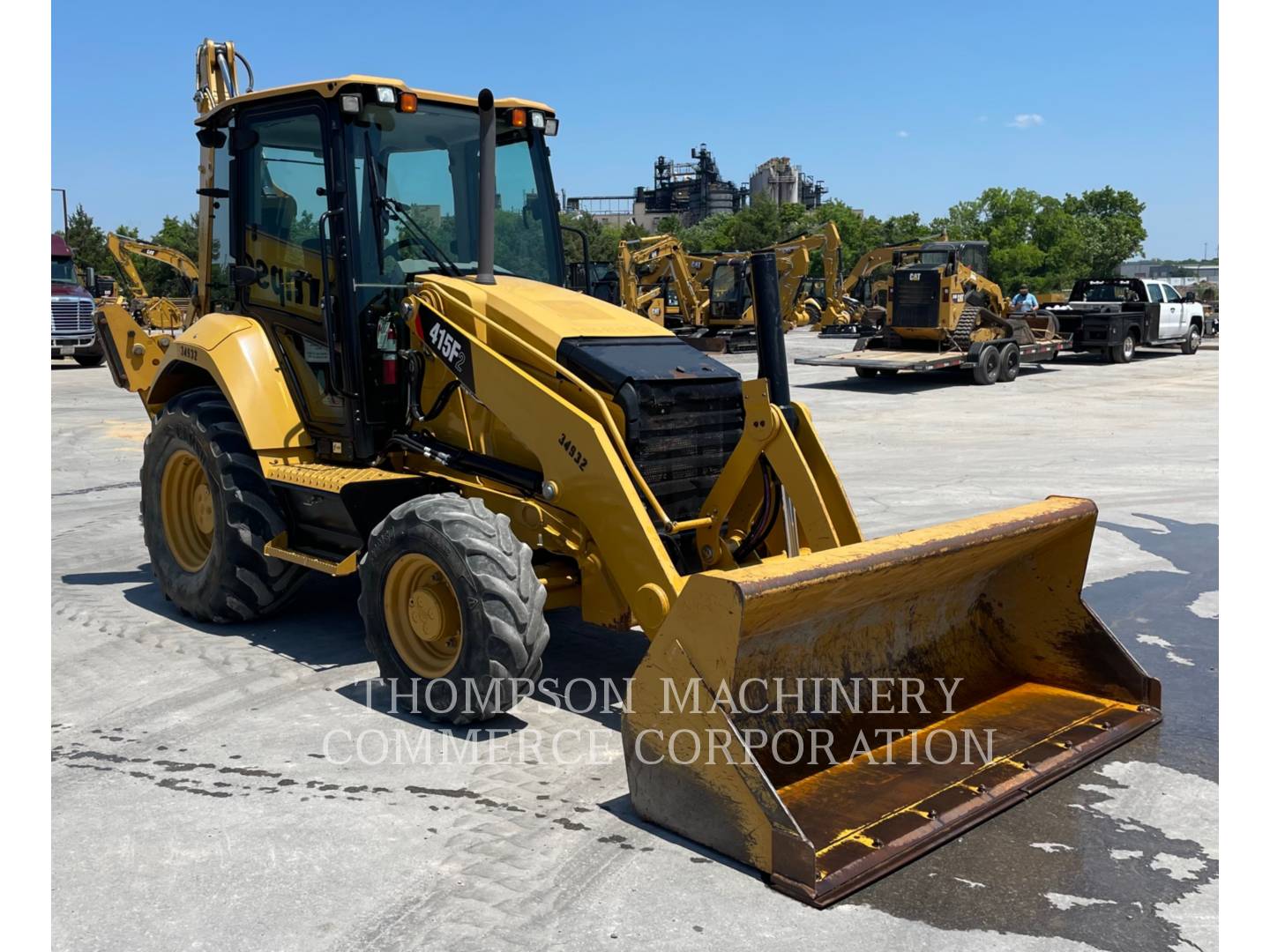 2019 Caterpillar 415F2 Tractor Loader Backhoe