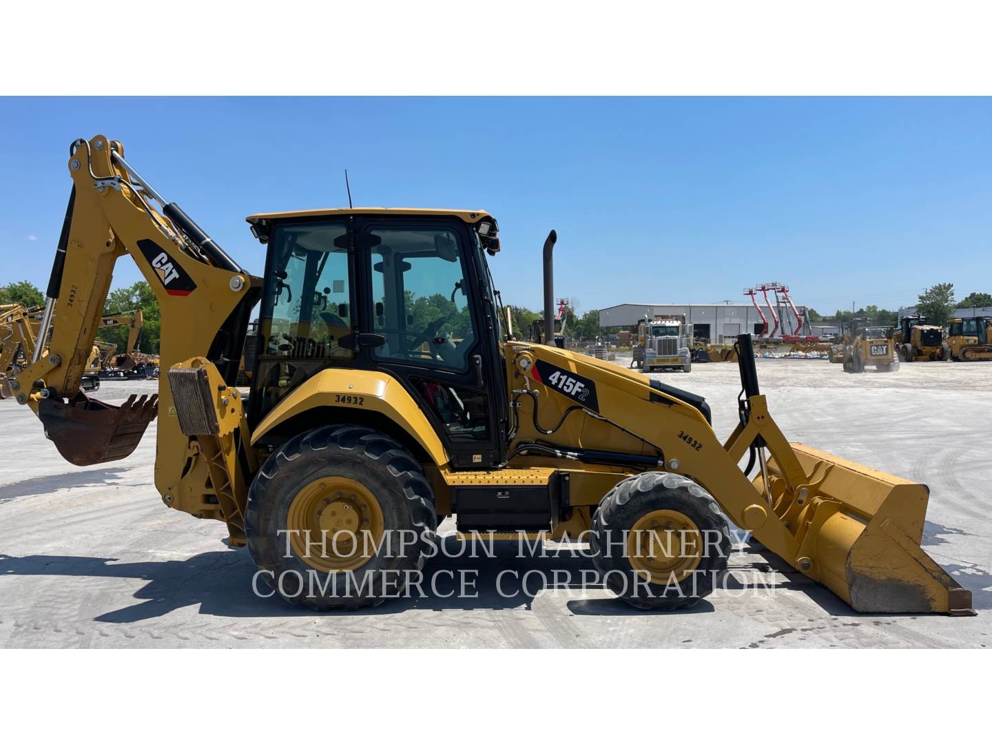 2019 Caterpillar 415F2 Tractor Loader Backhoe