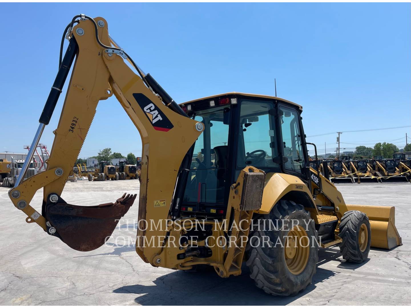 2019 Caterpillar 415F2 Tractor Loader Backhoe