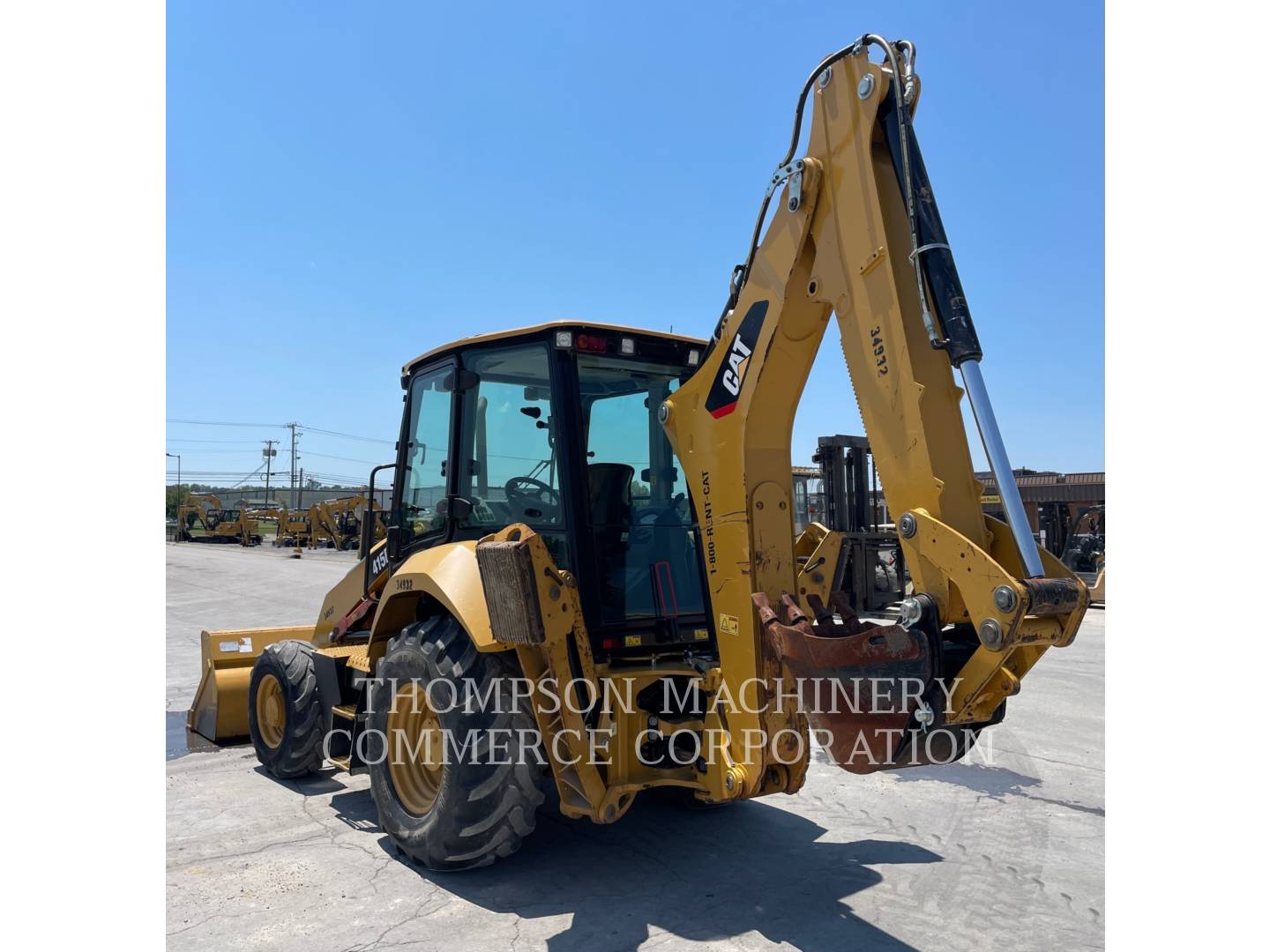 2019 Caterpillar 415F2 Tractor Loader Backhoe