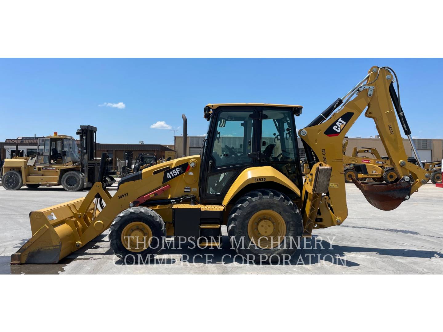 2019 Caterpillar 415F2 Tractor Loader Backhoe