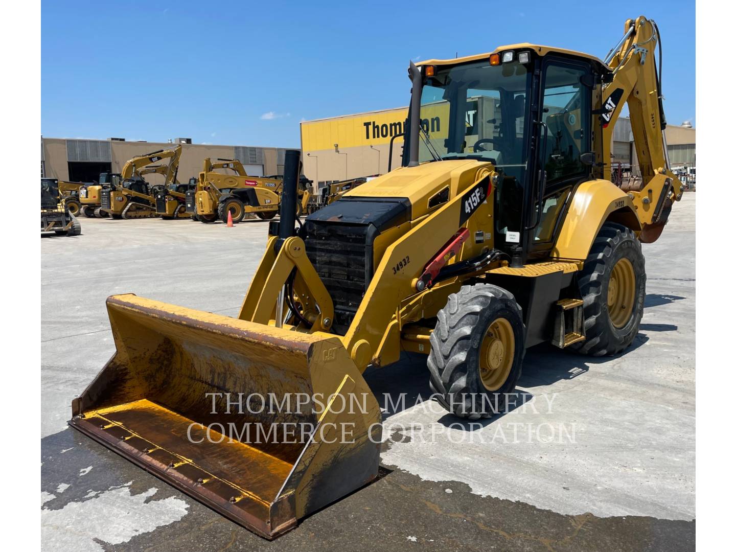 2019 Caterpillar 415F2 Tractor Loader Backhoe