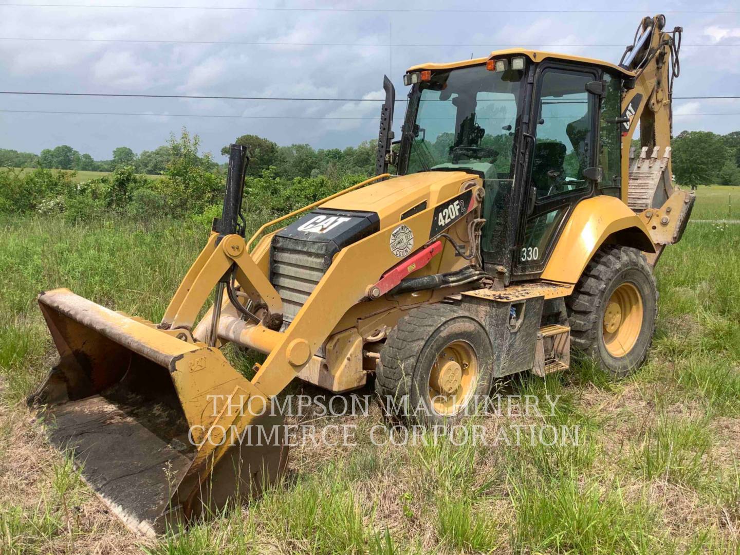 2016 Caterpillar 420F2ST Tractor Loader Backhoe