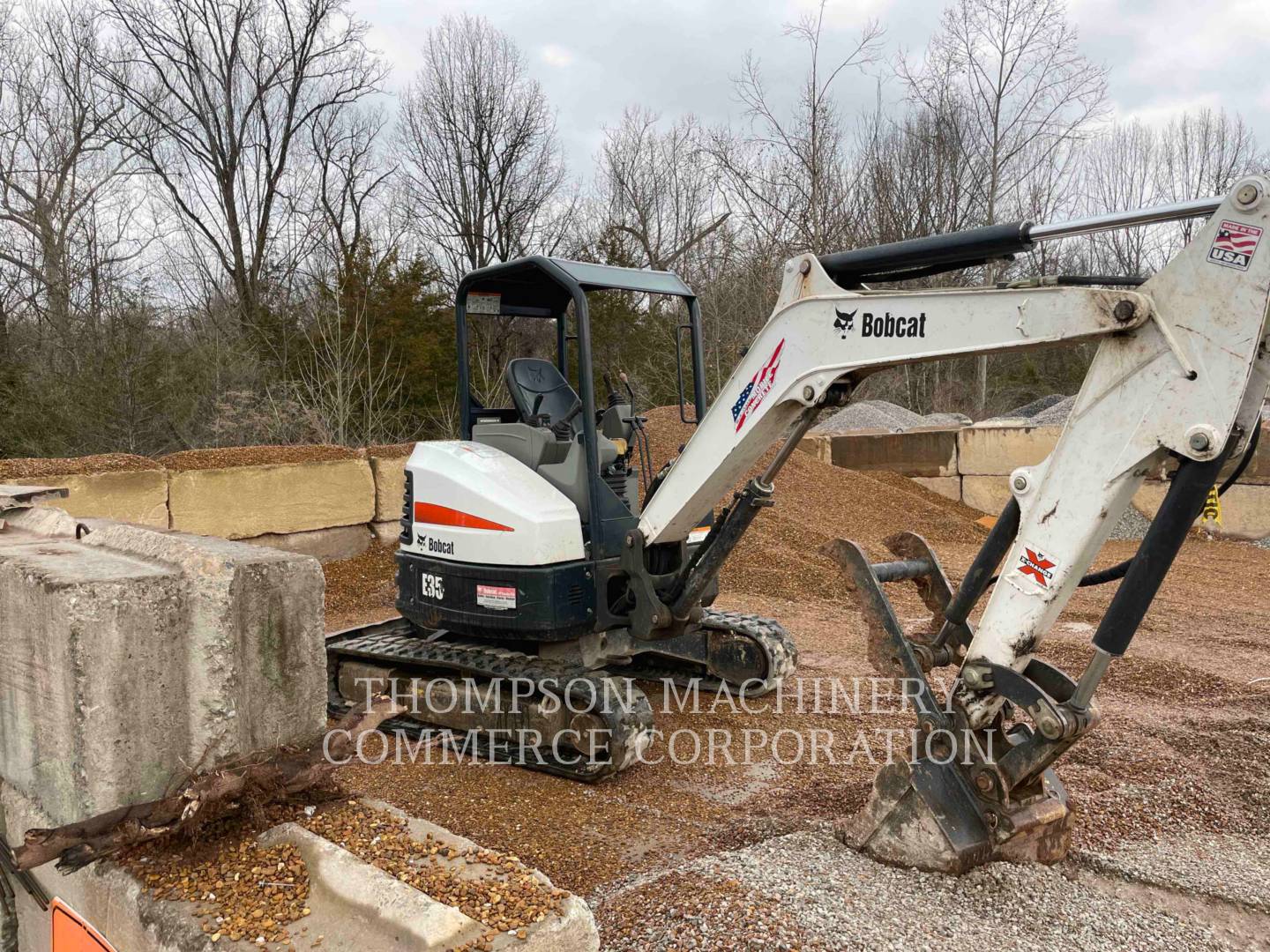 2017 Bobcat E35 Excavator