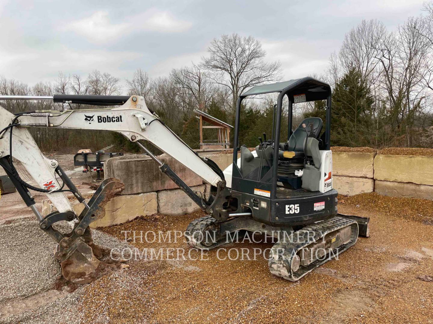 2017 Bobcat E35 Excavator