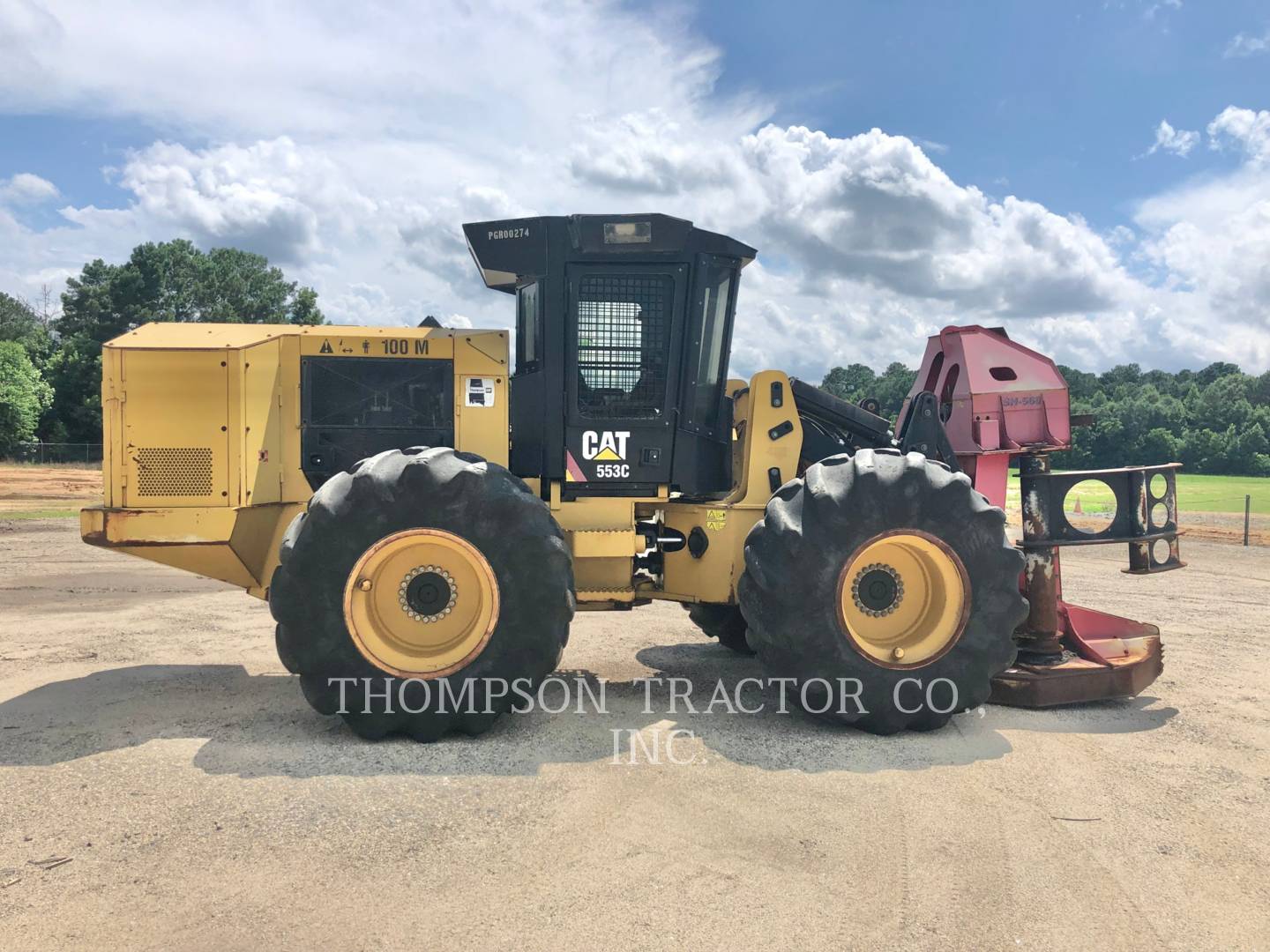 2013 Caterpillar 553C Feller Buncher