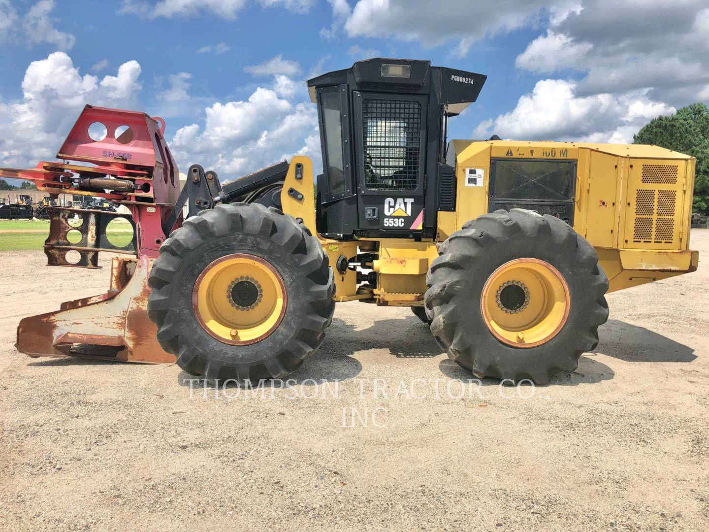 2013 Caterpillar 553C Feller Buncher