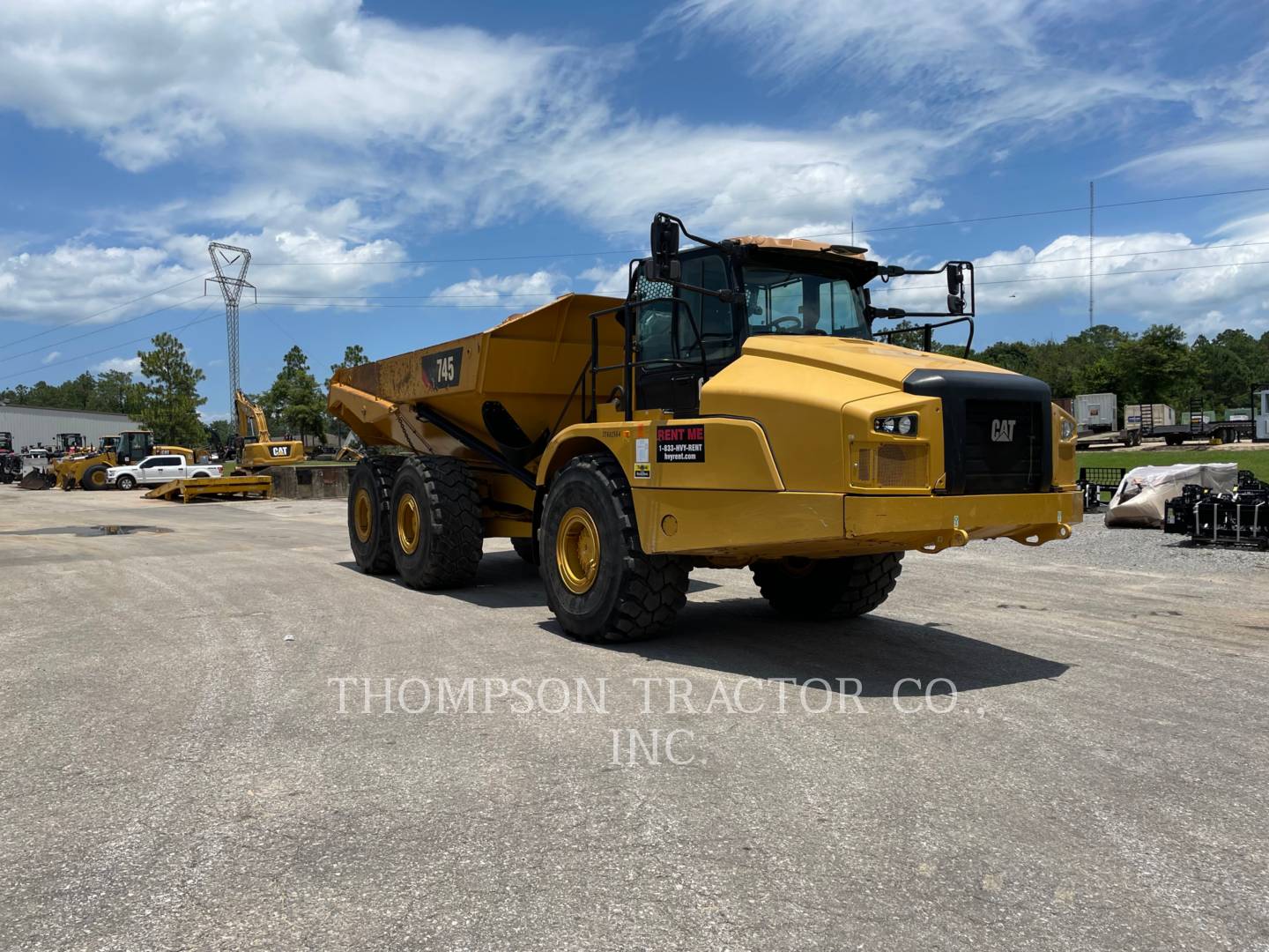 2021 Caterpillar 745-04 Articulated Truck