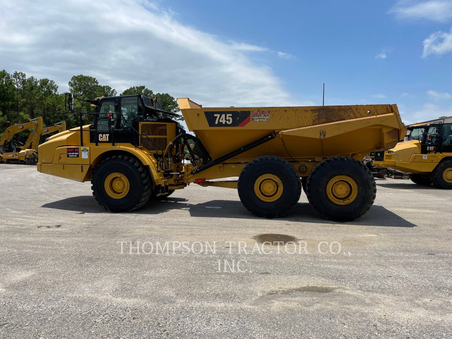 2021 Caterpillar 745-04 Articulated Truck