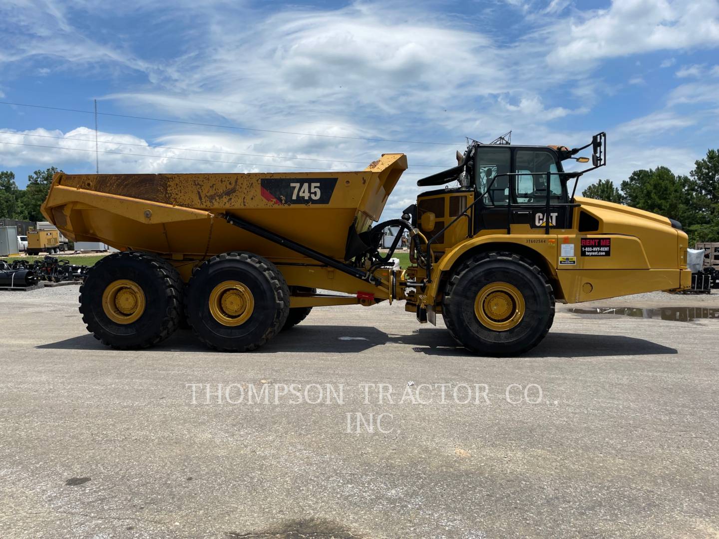 2021 Caterpillar 745-04 Articulated Truck