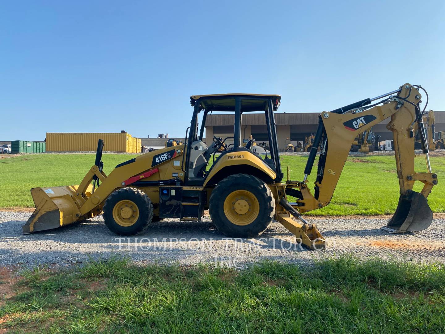 2018 Caterpillar 416F2ST Tractor Loader Backhoe