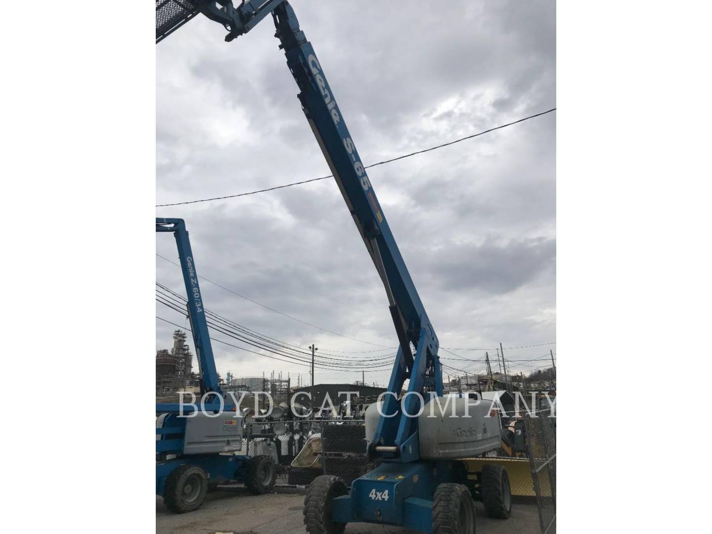 2011 Genie S65RTDIESL G84 Lift Truck