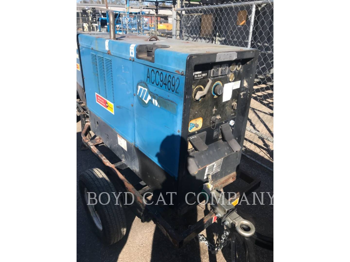 2011 Misc BIG BLUE 500 CC Welder