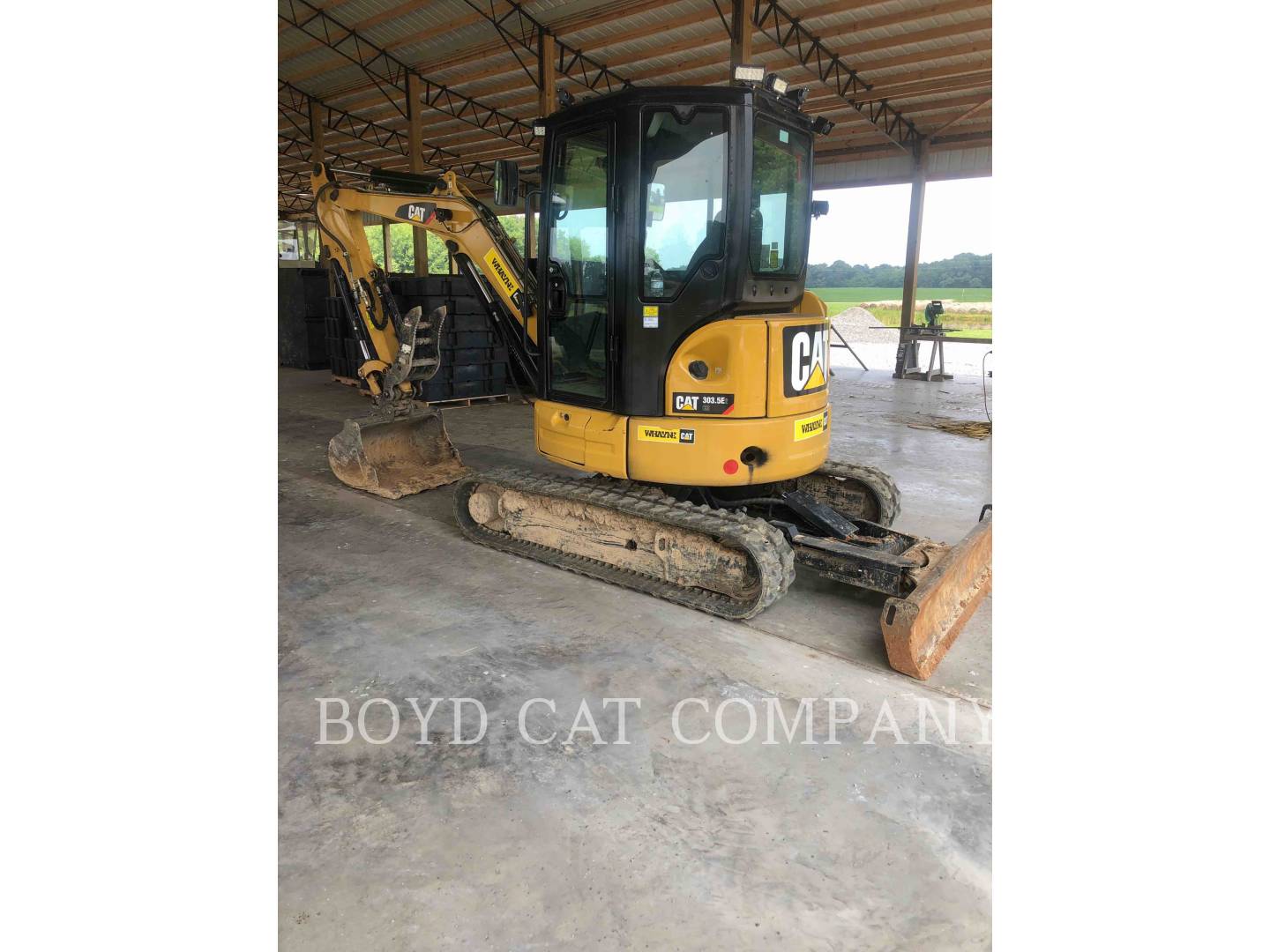 2018 Caterpillar 303.5E2CR Excavator