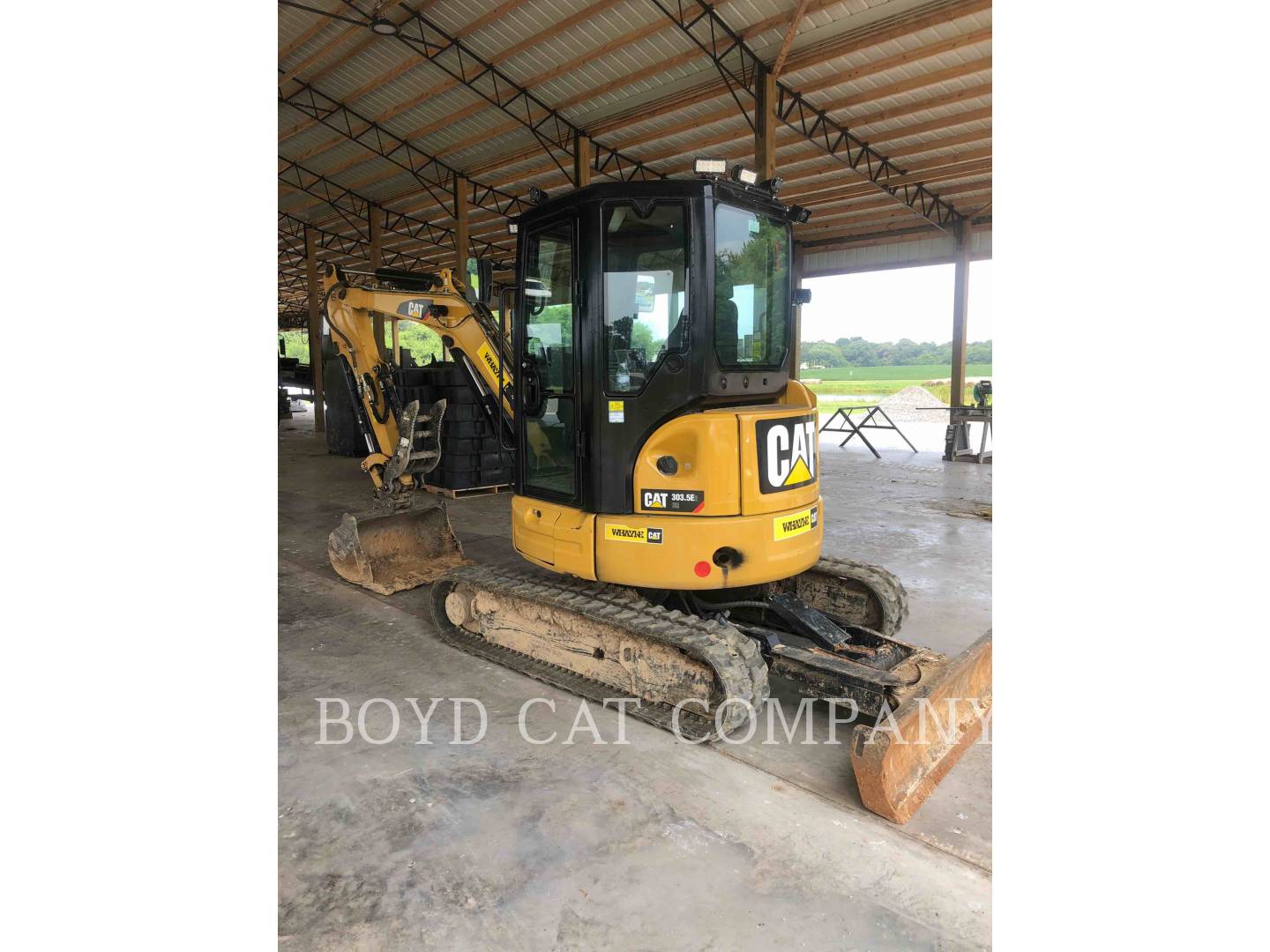 2018 Caterpillar 303.5E2CR Excavator