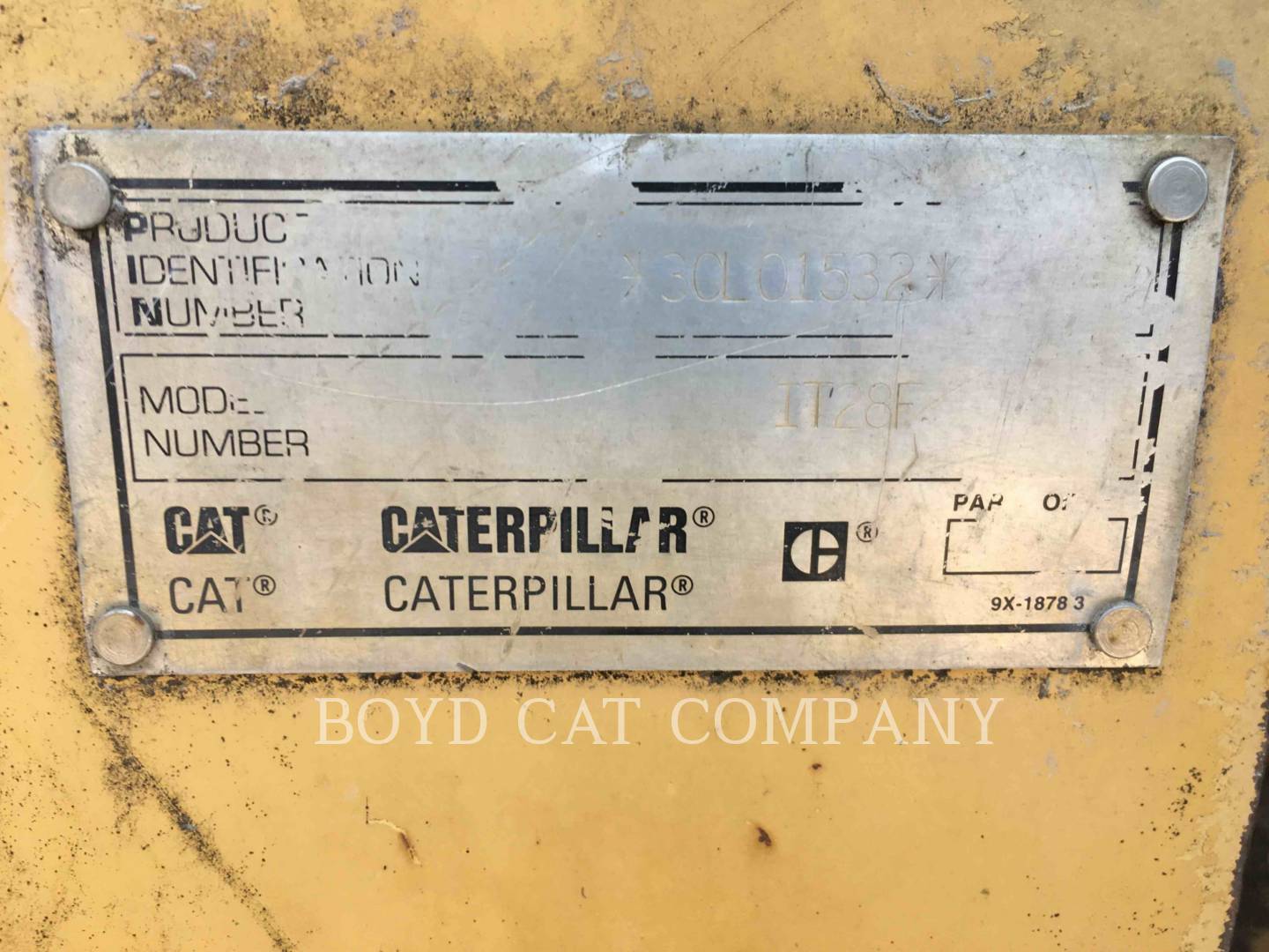 1995 Caterpillar IT28F Wheel Loader
