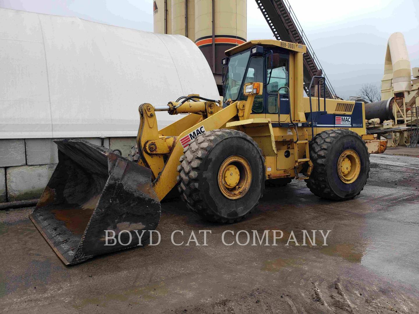 1993 Komatsu WA450-2 Wheel Loader