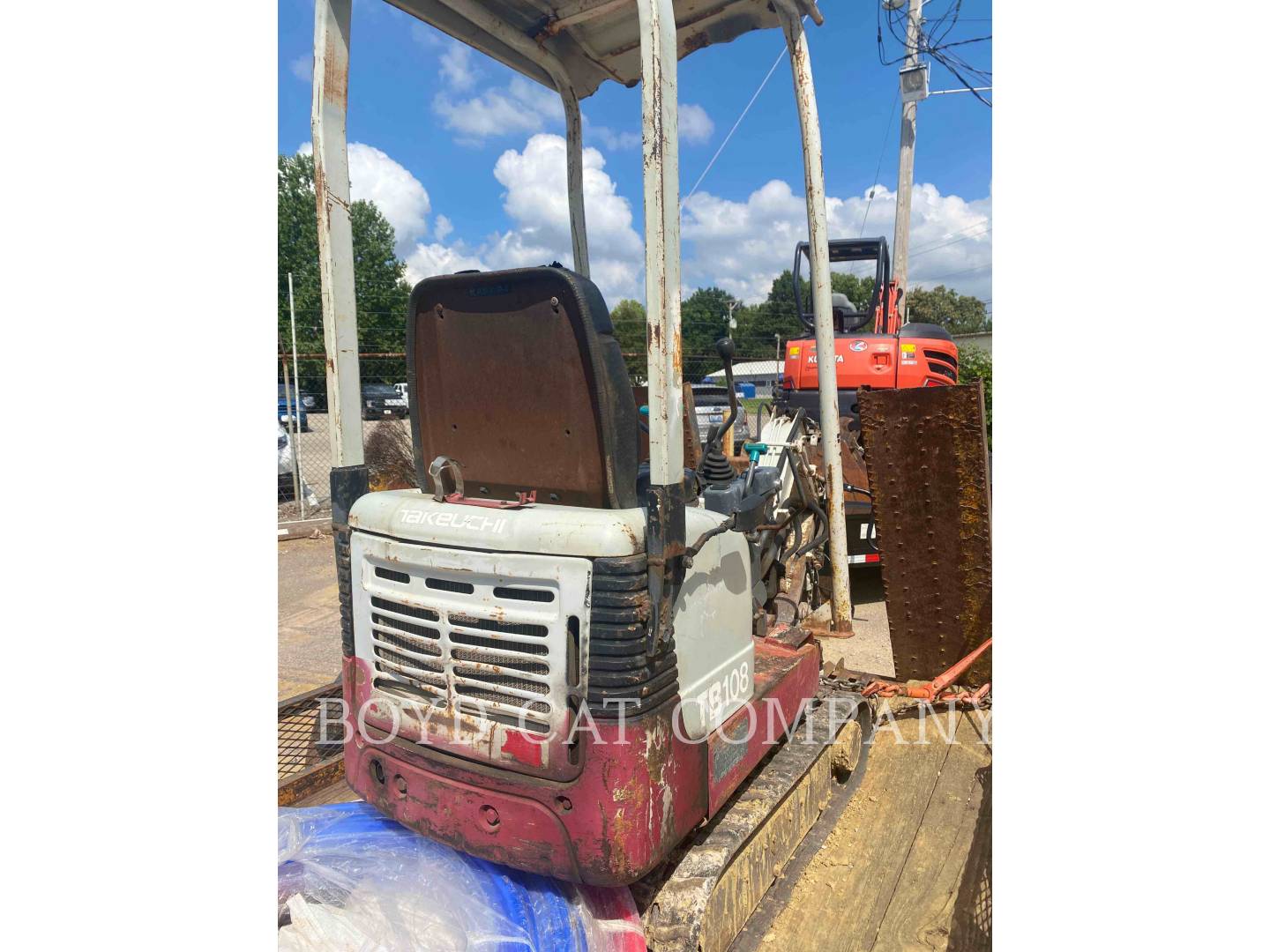 2010 Takeuchi TB108 Excavator