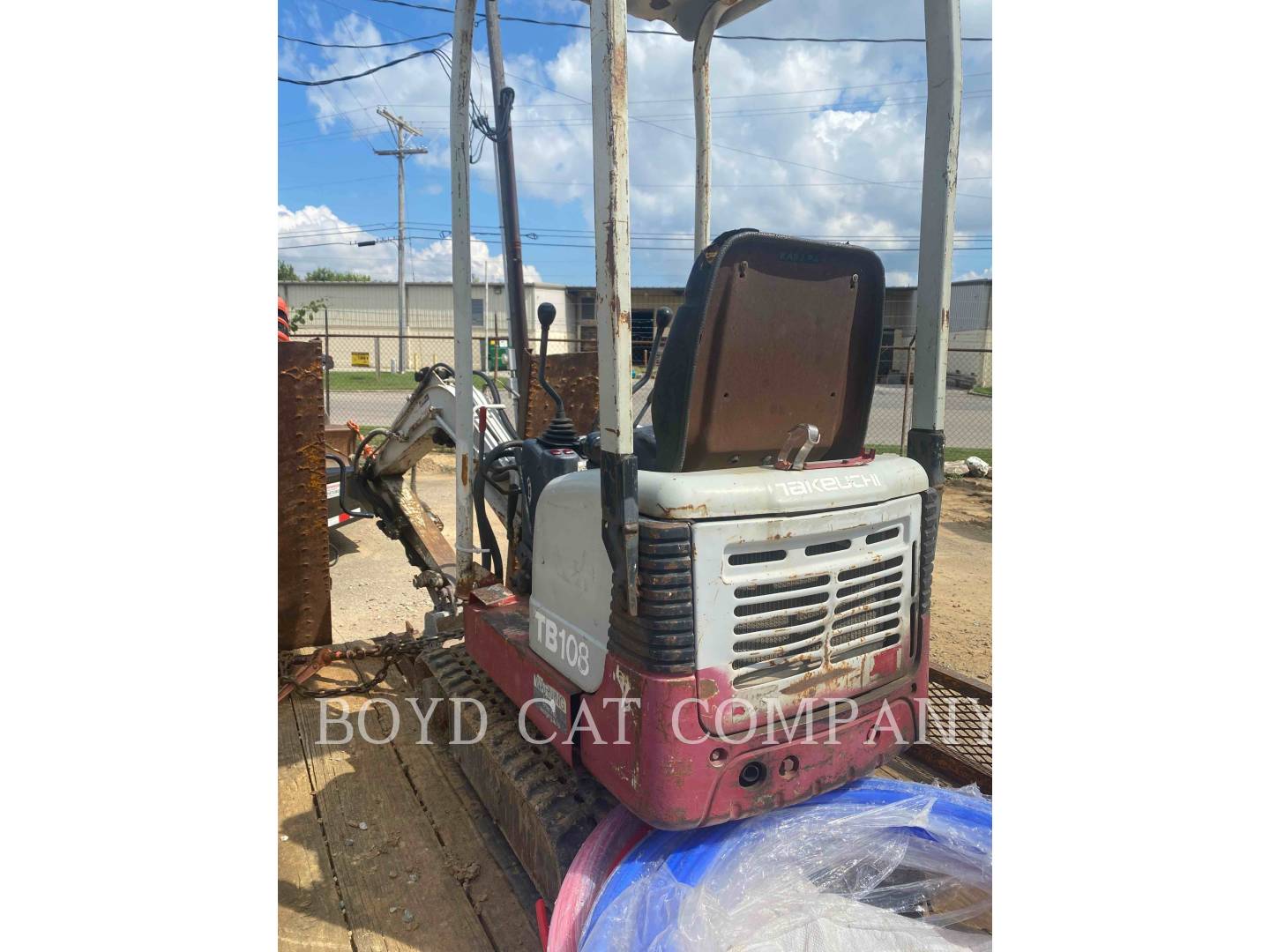 2010 Takeuchi TB108 Excavator