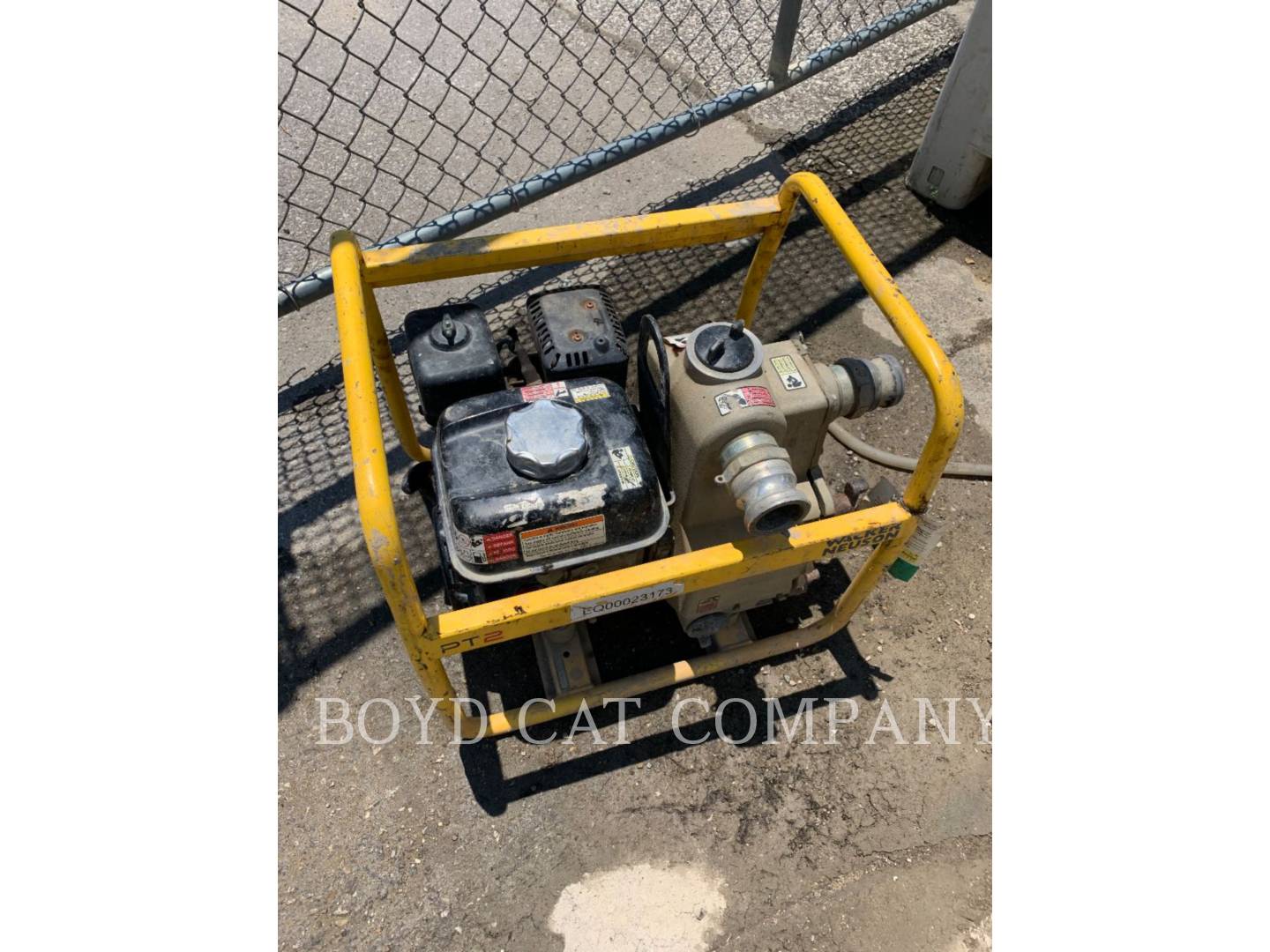 2015 Wacker Neuson PT2A WAC Pumps