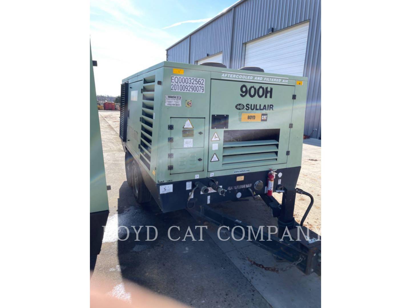 2010 Sullair 900HAF S83 Air Compressor