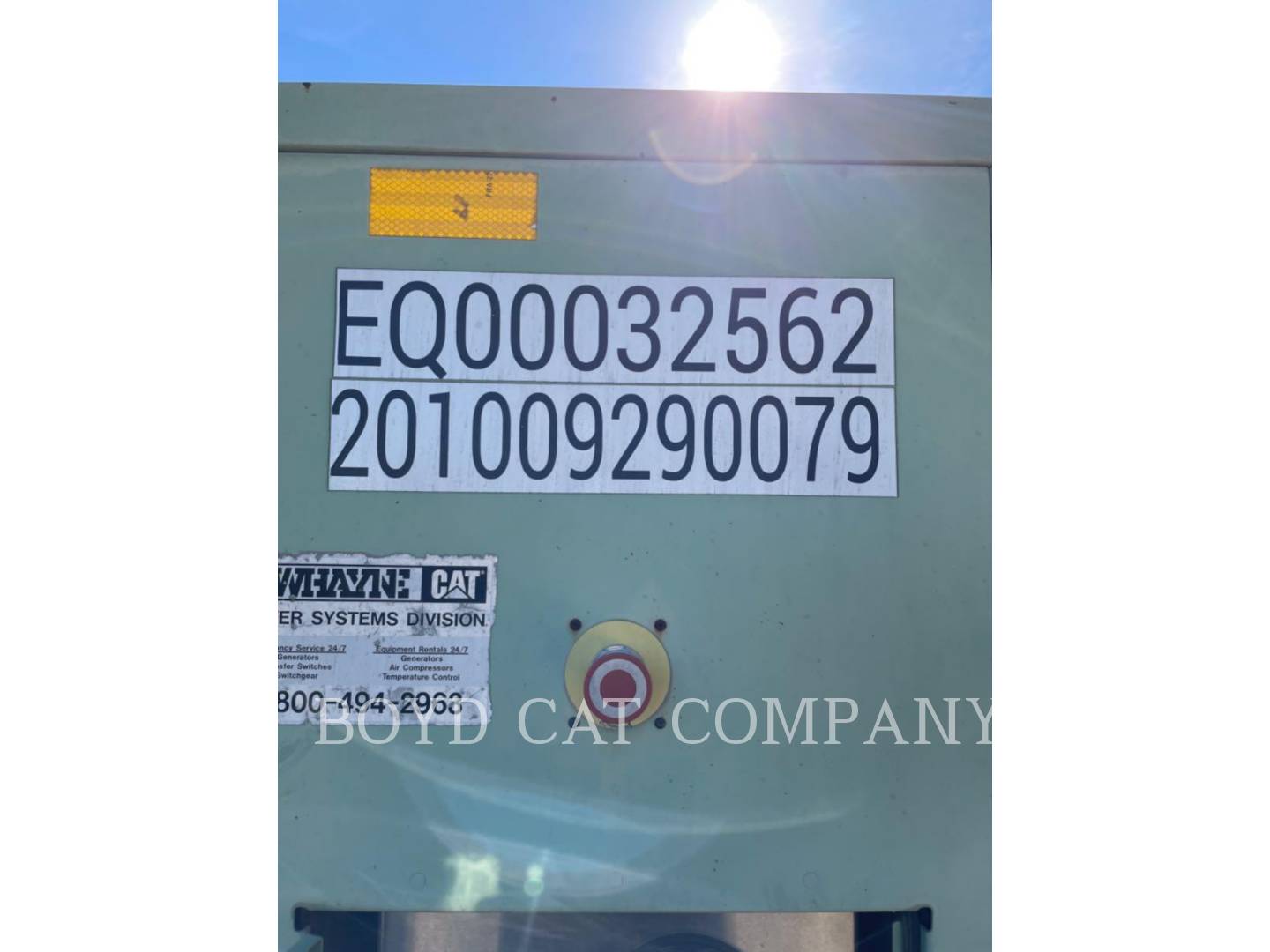 2010 Sullair 900HAF S83 Air Compressor