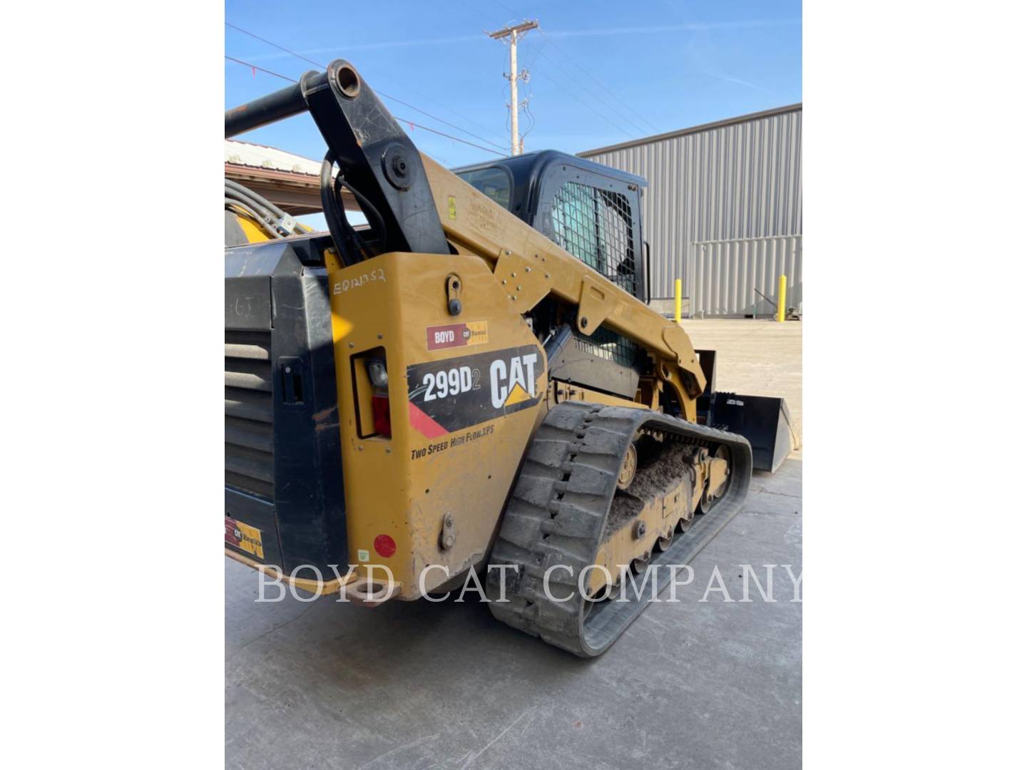 2017 Caterpillar 299D2 XPS Compact Track Loader