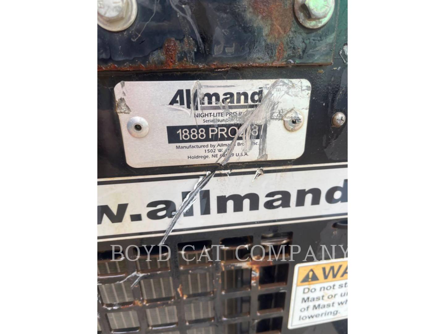 2013 Allmand NLPRO II ALM Light Tower