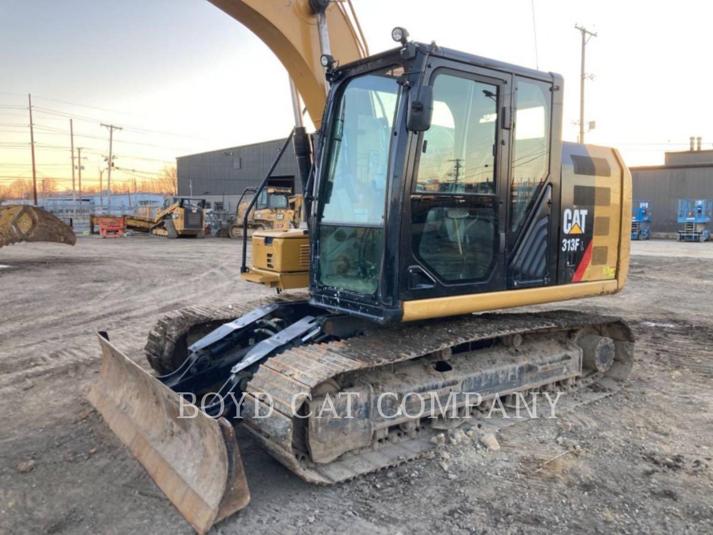 2018 Caterpillar 313FL Excavator